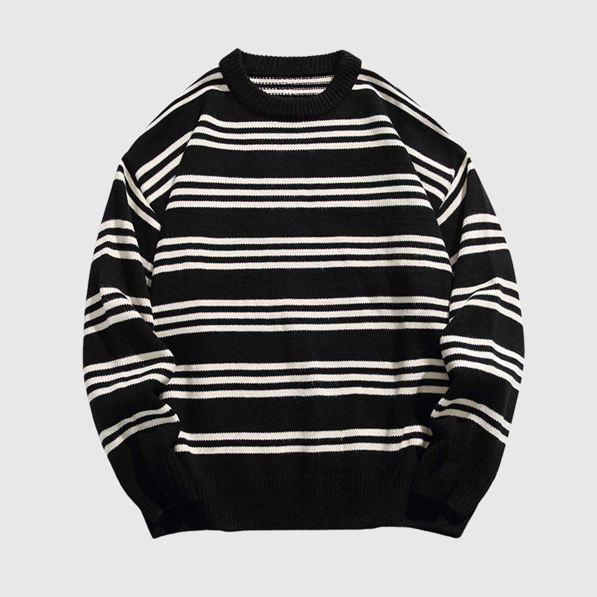 Bold Stripe Knit Sweater