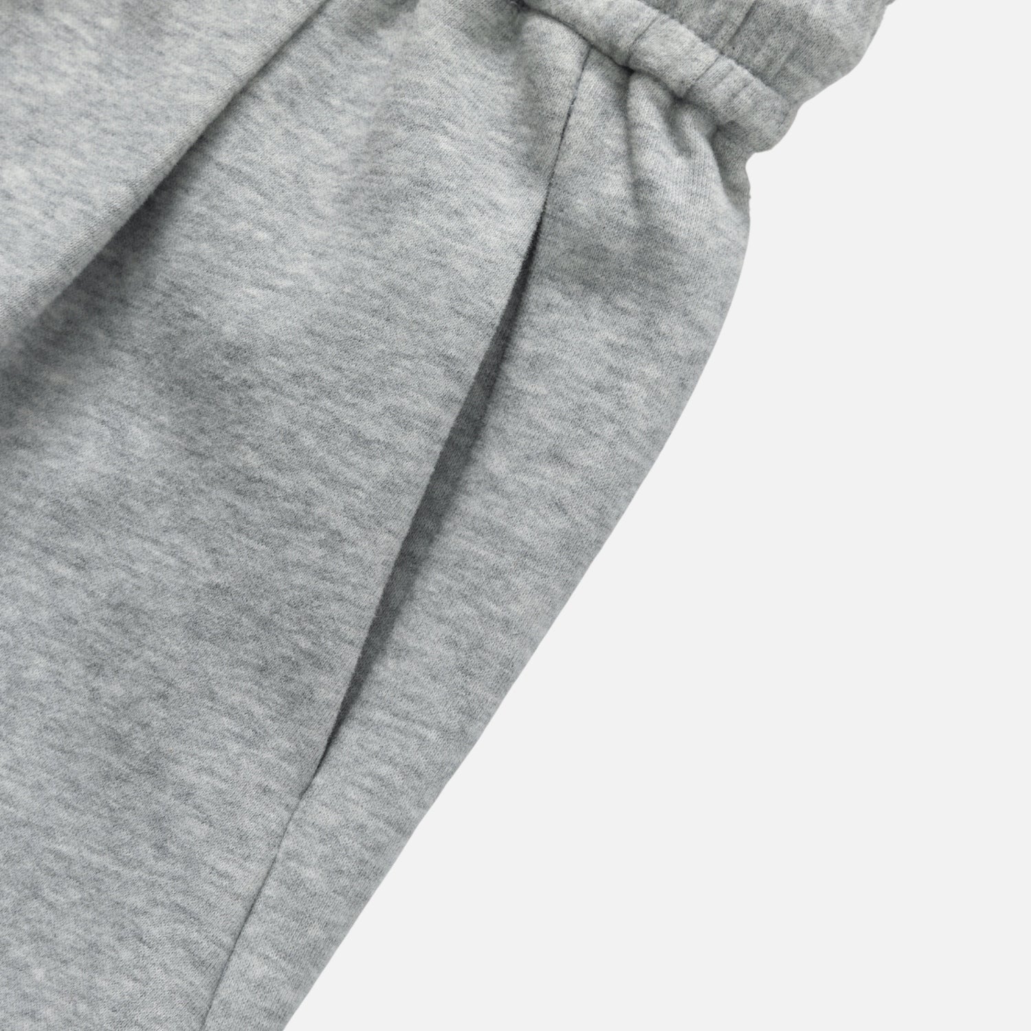 Pleated-Side Straight Baggy Pants