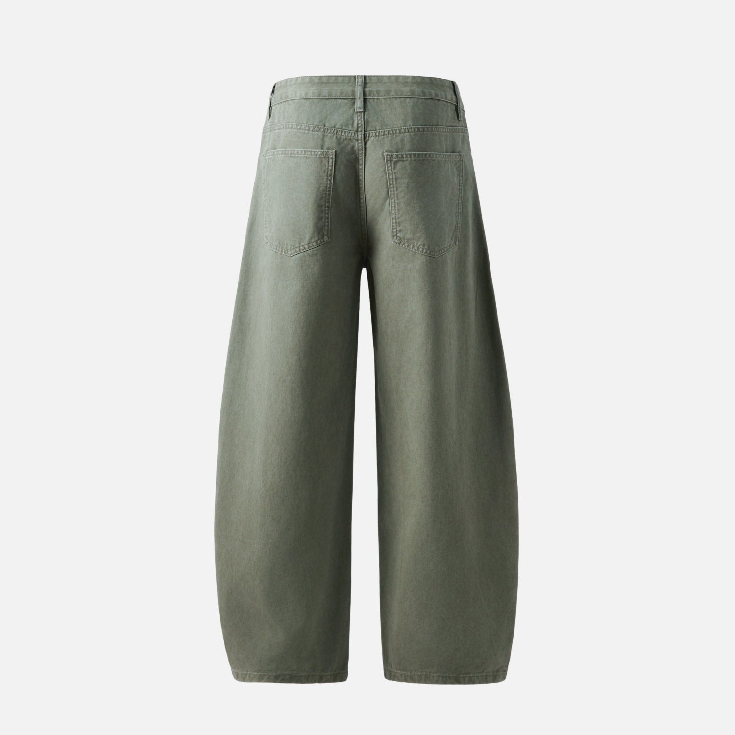 Vintage Washed Cotton Baggy Pants