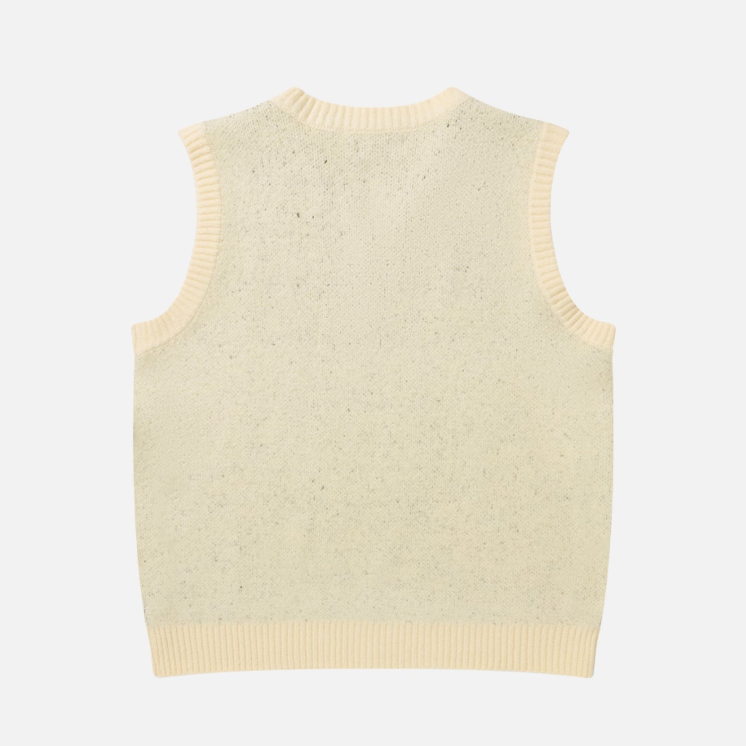 Cartoon Jacquard Sweater Vest