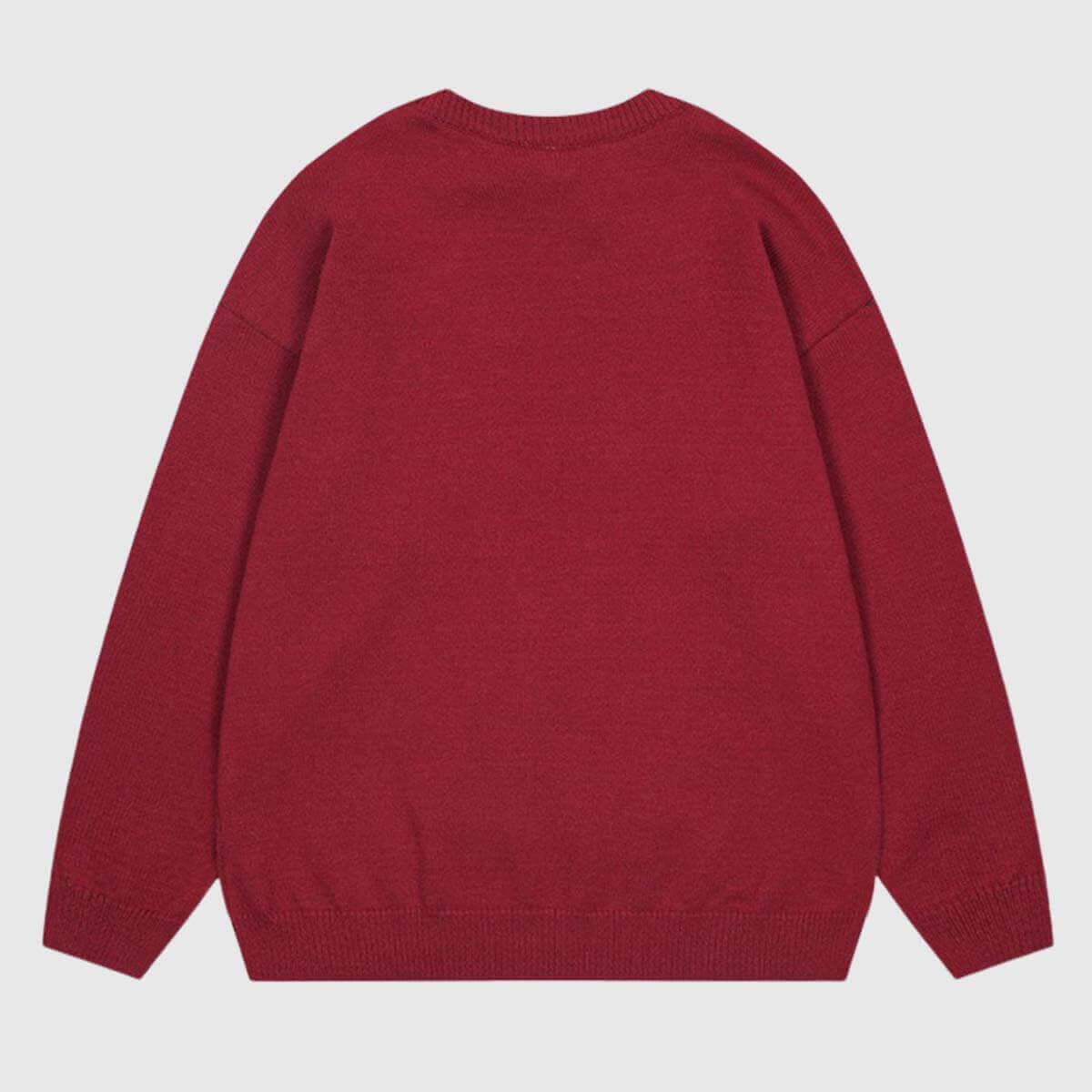 Suéter navideño de punto de reno