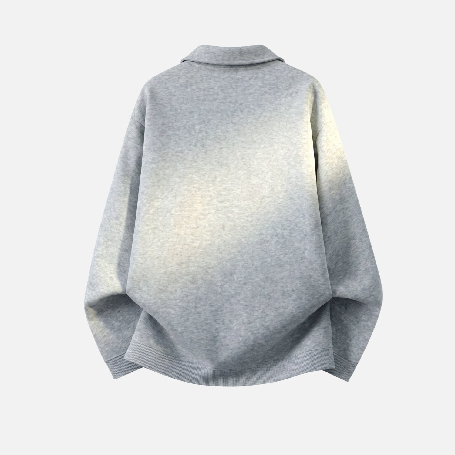 Vintage Half-Zip Polo Sweatshirt