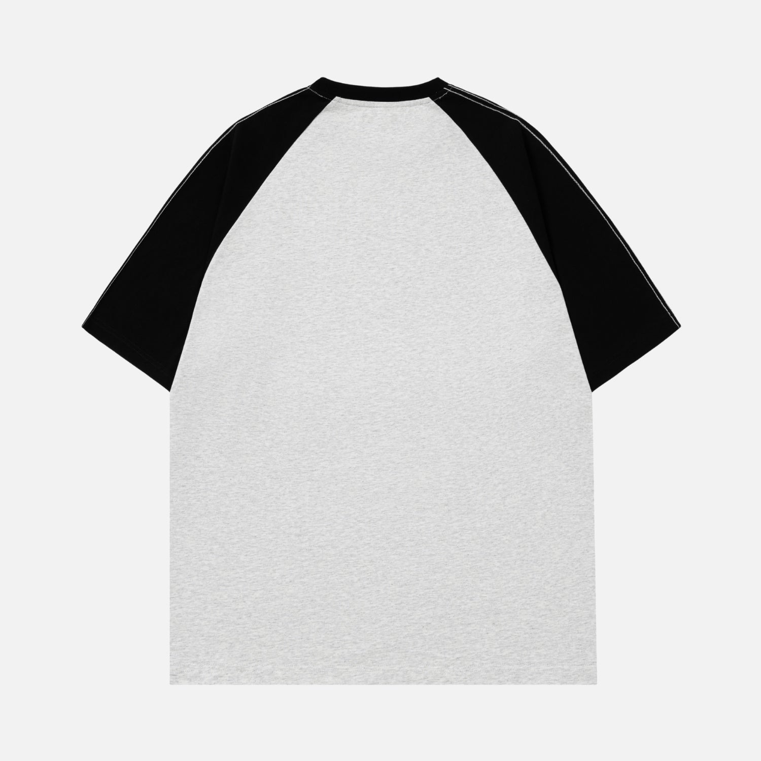 Contrast-Stitch Raglan Tee