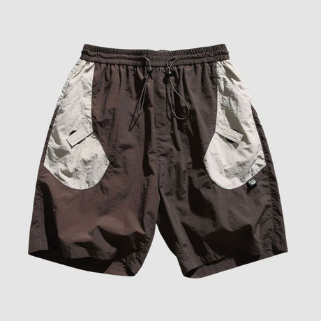 Patchwork Cargo Shorts