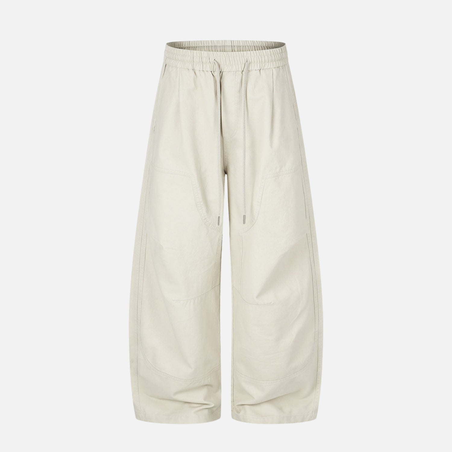 Punk-Inspired Washed Cotton Baggy Pants