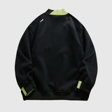 Colorblock Crewneck Sweatshirt