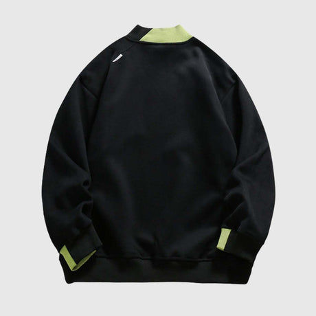 Colorblock Crewneck Hoodies