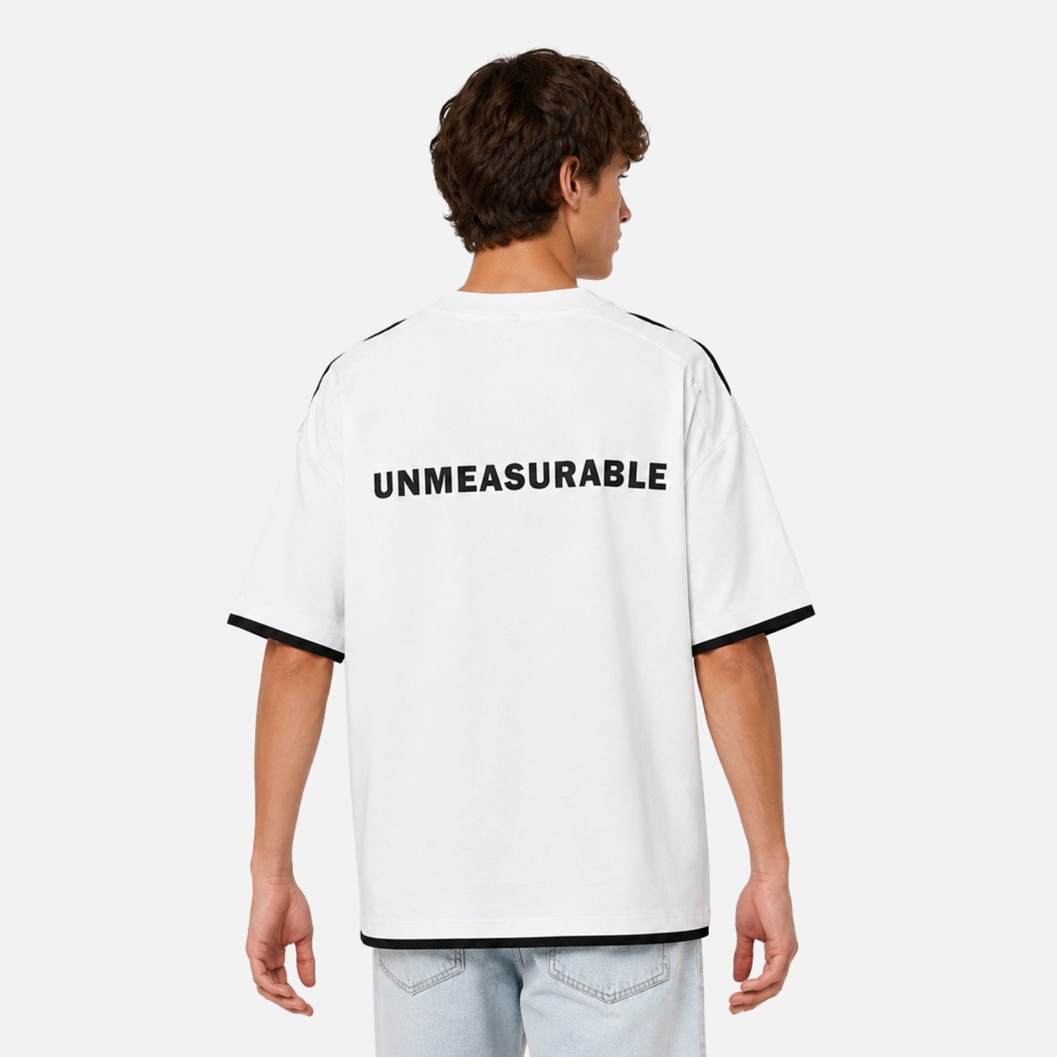 Faux-Layered Letter Graphic Tee