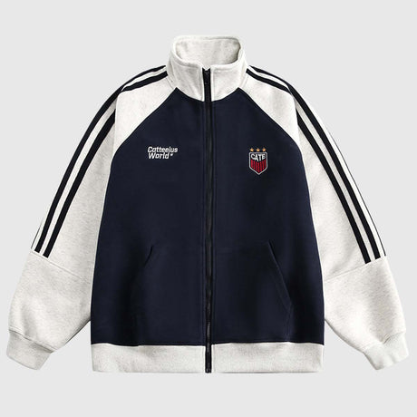 Stand Collar Track Jacket