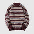 Japanese Striped Knit Sweater