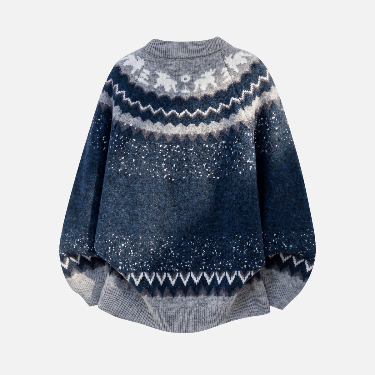 Vintage Fair Isle Jacquard Sweater