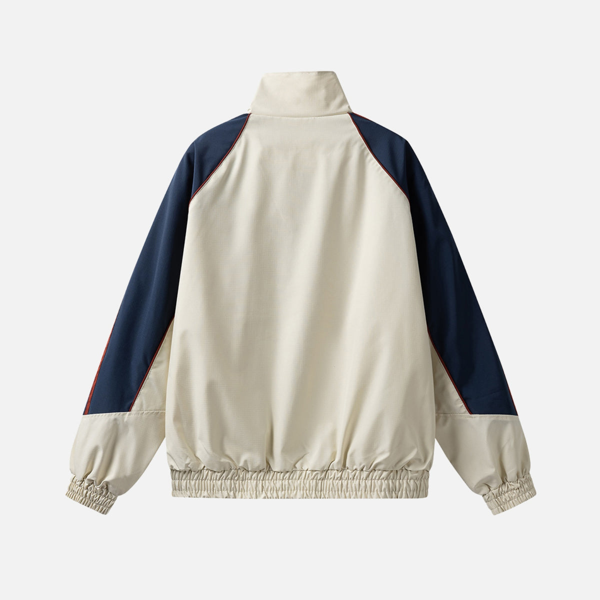 Colorblock Embroidered Utility Jacket