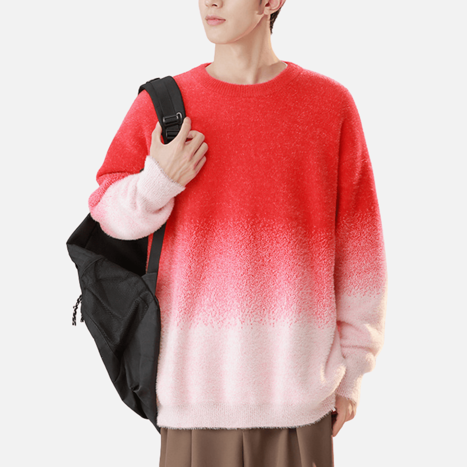 Gradient Knit Pullover