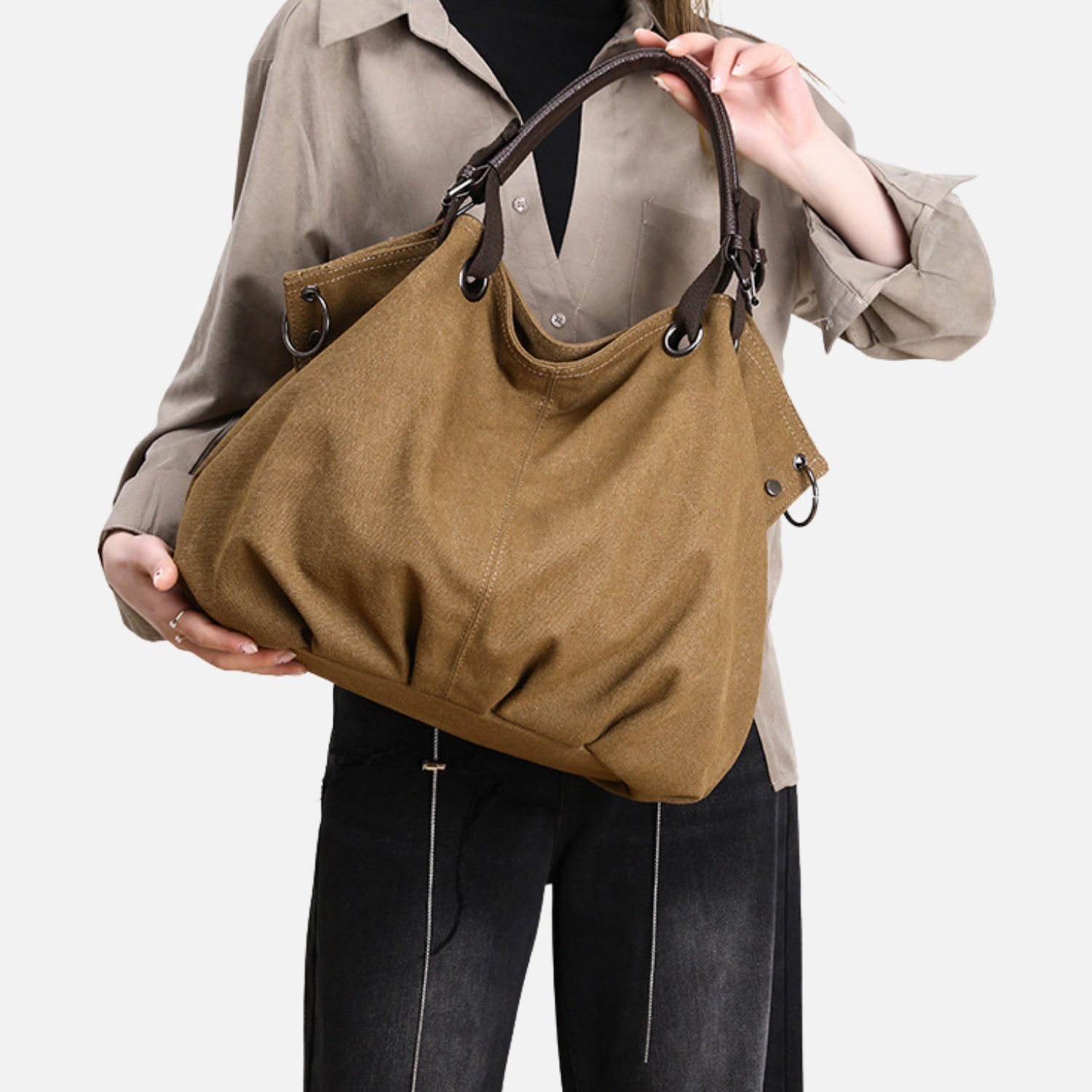 Vintage Canvas Tote Bag