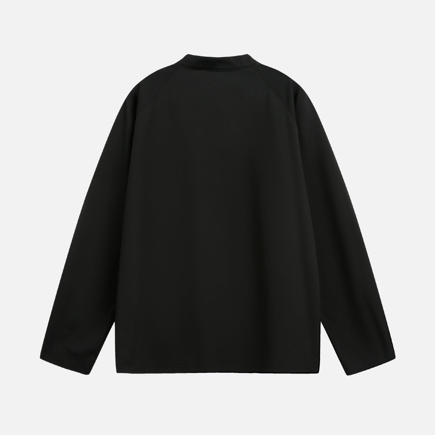 Half-Zip Stand-Collar Reflective Tee