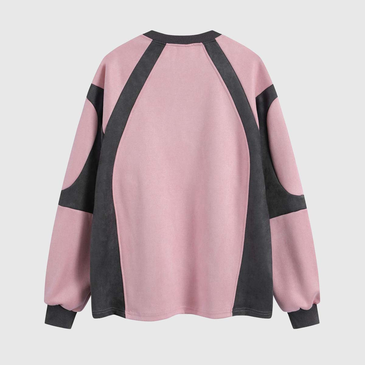 Color Block Crewneck Sweatshirt