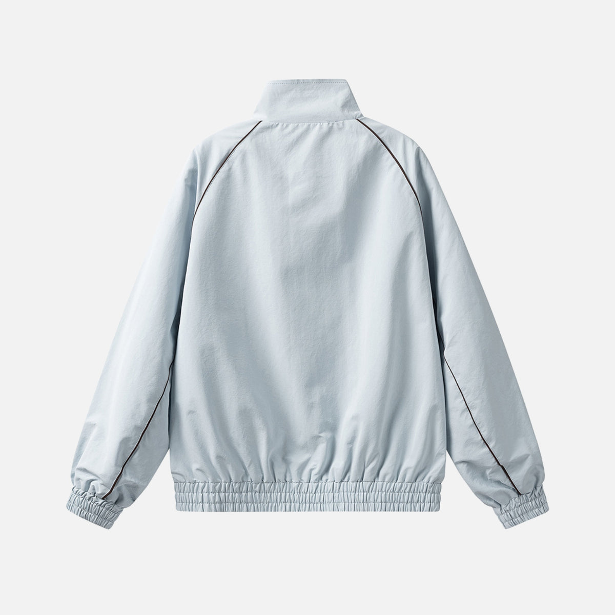 Colorblock Utility Stand Collar Jacket
