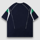 Solid Patch Racing Tee