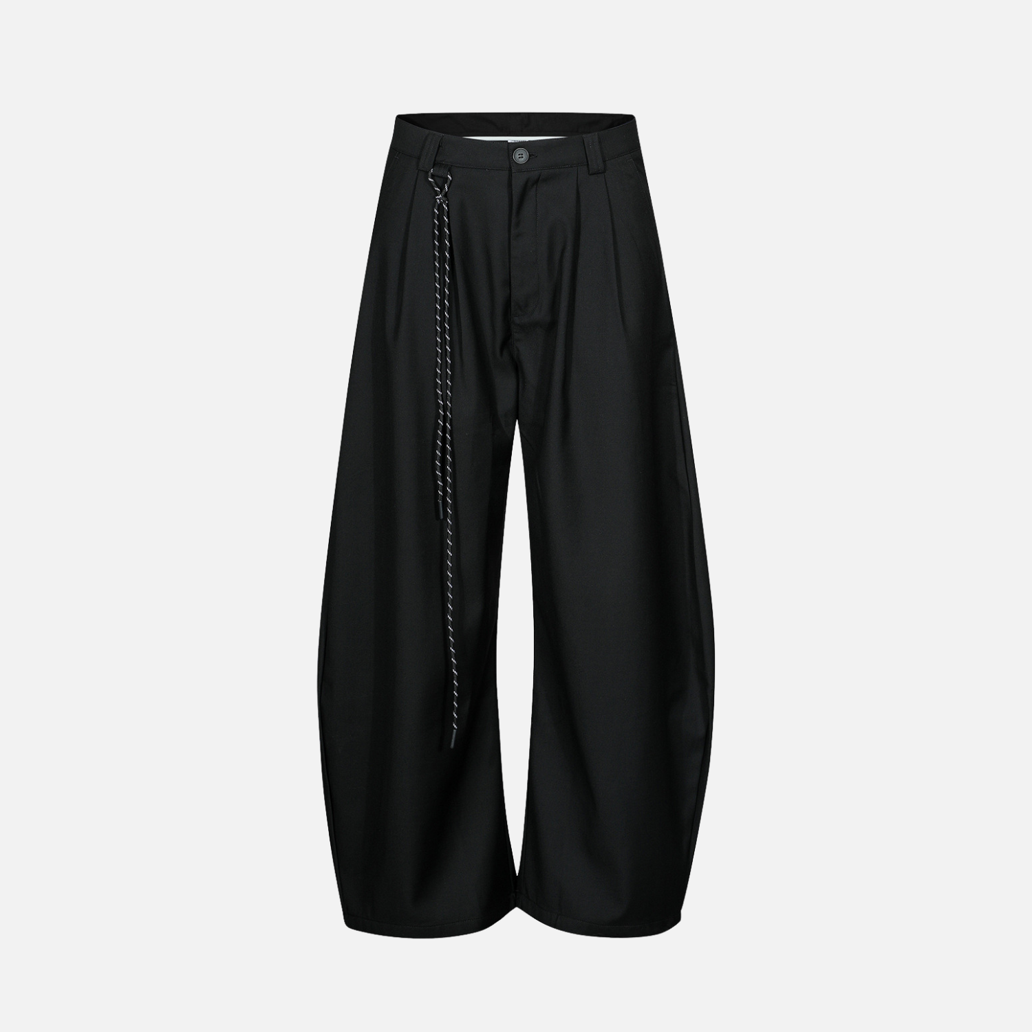 Vintage-Anzughose, lässig und weit geschnitten