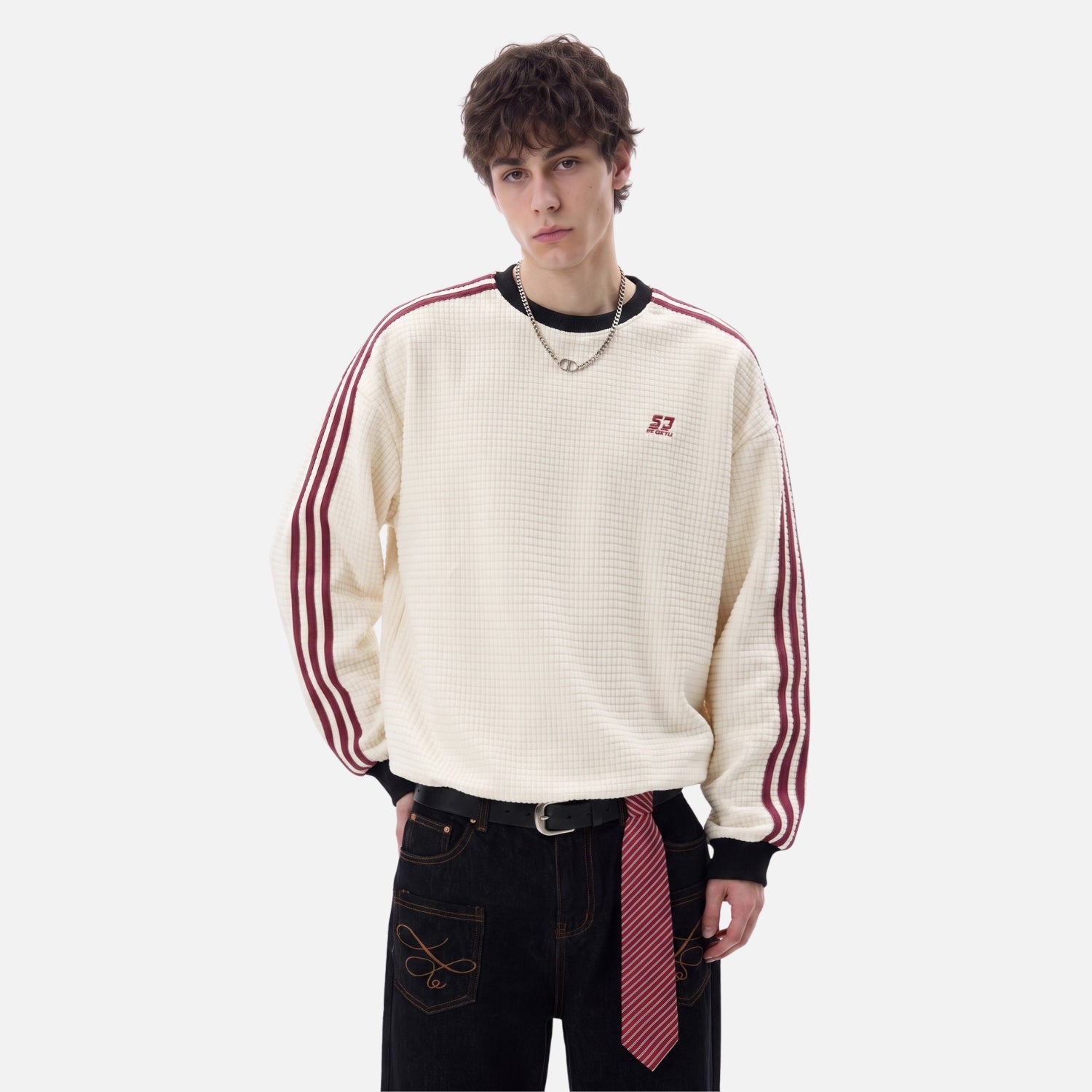 Heavyweight Waffle Sweatshirt