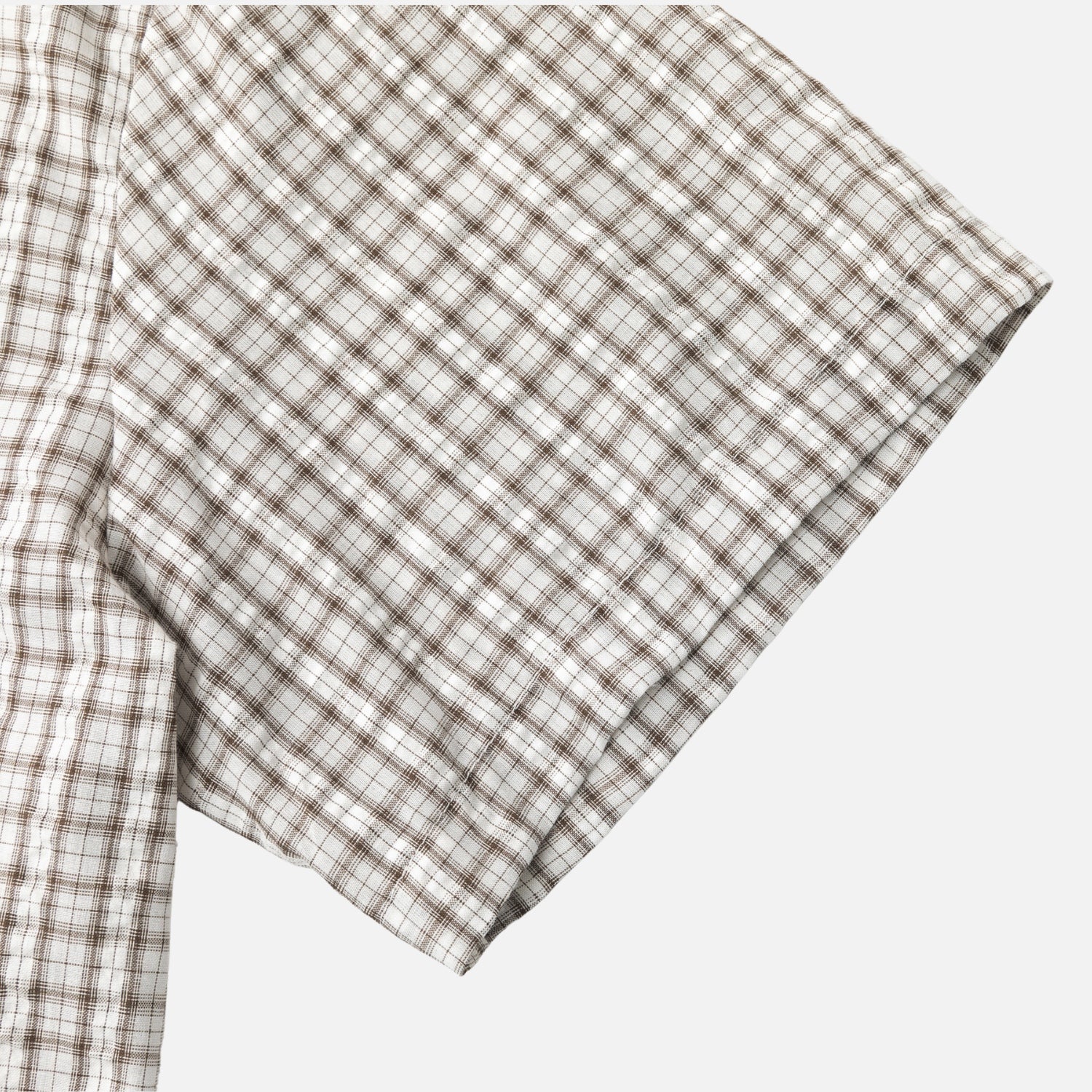 Colorblock Plaid Shirt