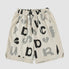 Letter Print Drawstring Sport Shorts