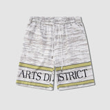 Camisa estampada vintage de dos piezas + pantalones cortos de playa