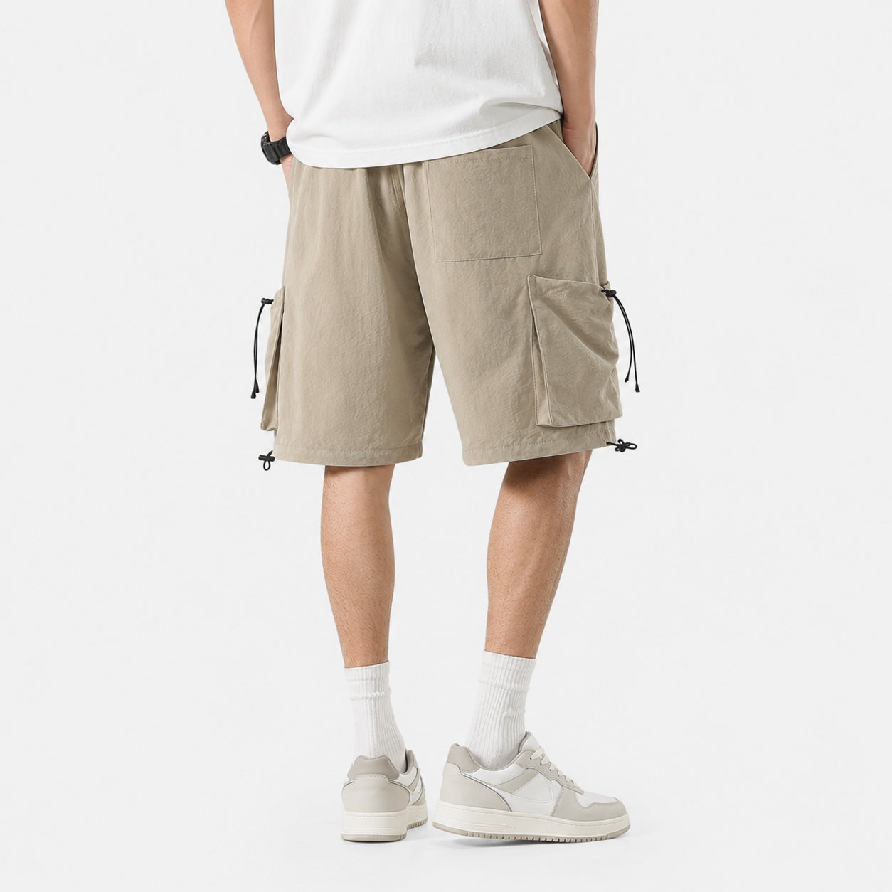 Quick-Dry Utility Pocket Shorts