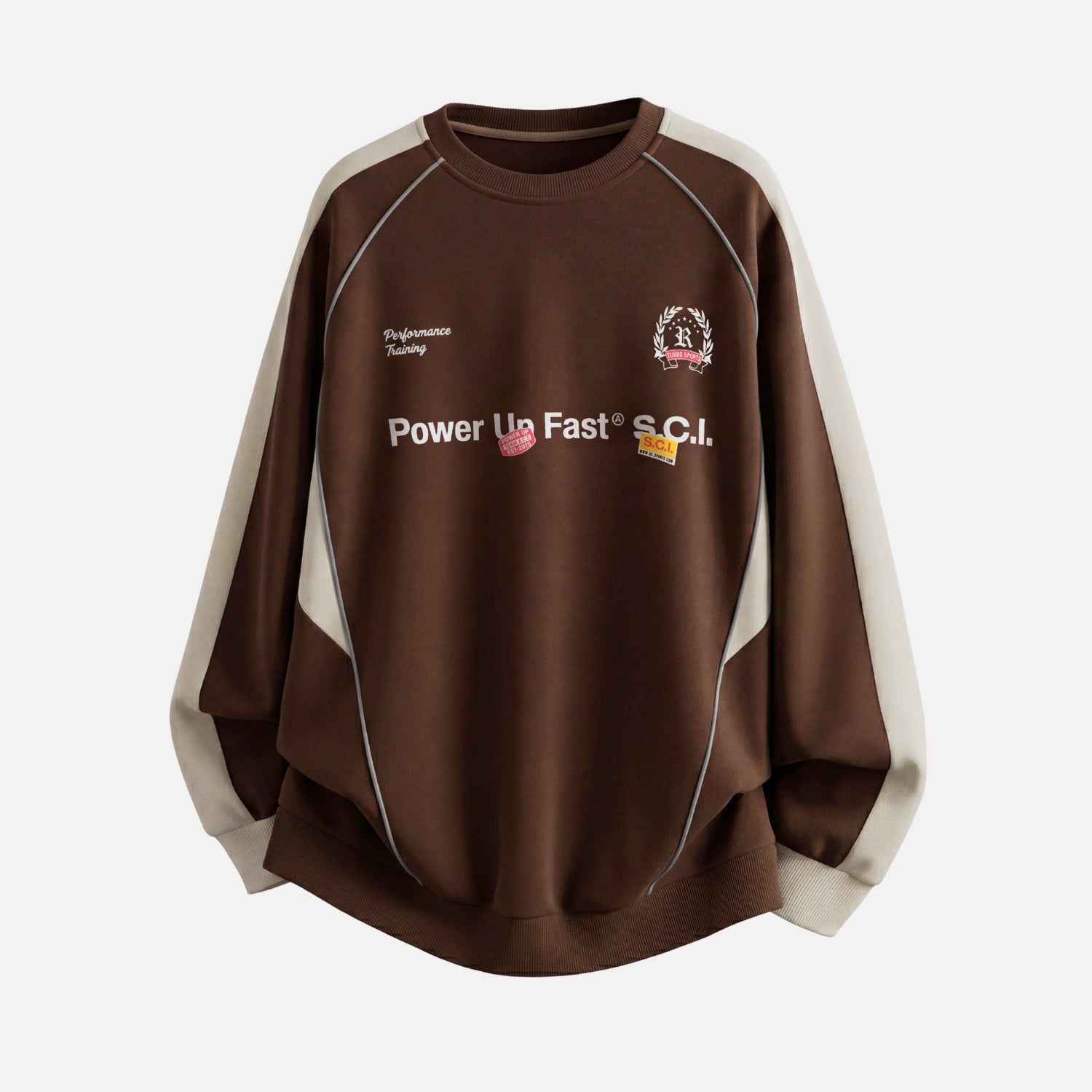 Vintage Racing Raglan Sweatshirt