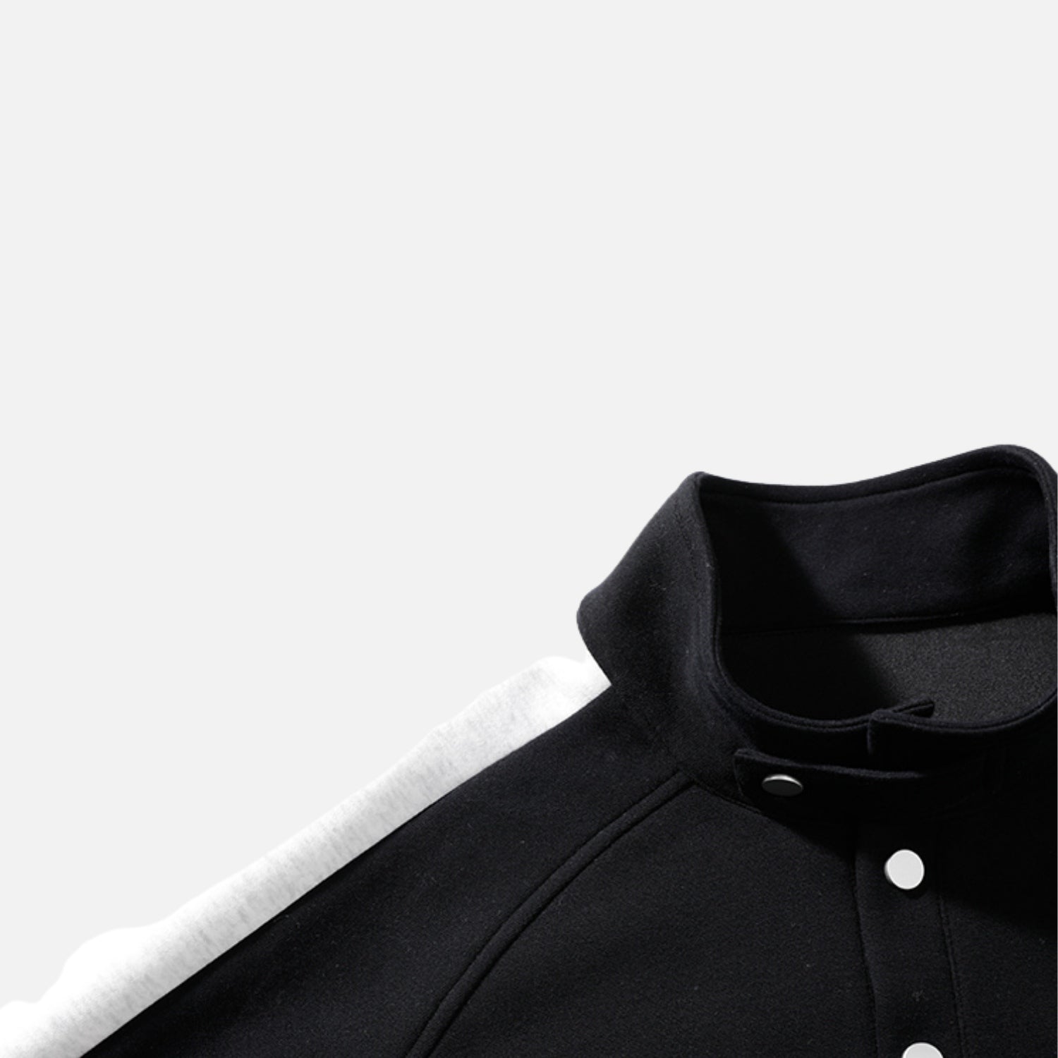 Raglan Half-Button Heavyweight Sweatshirt