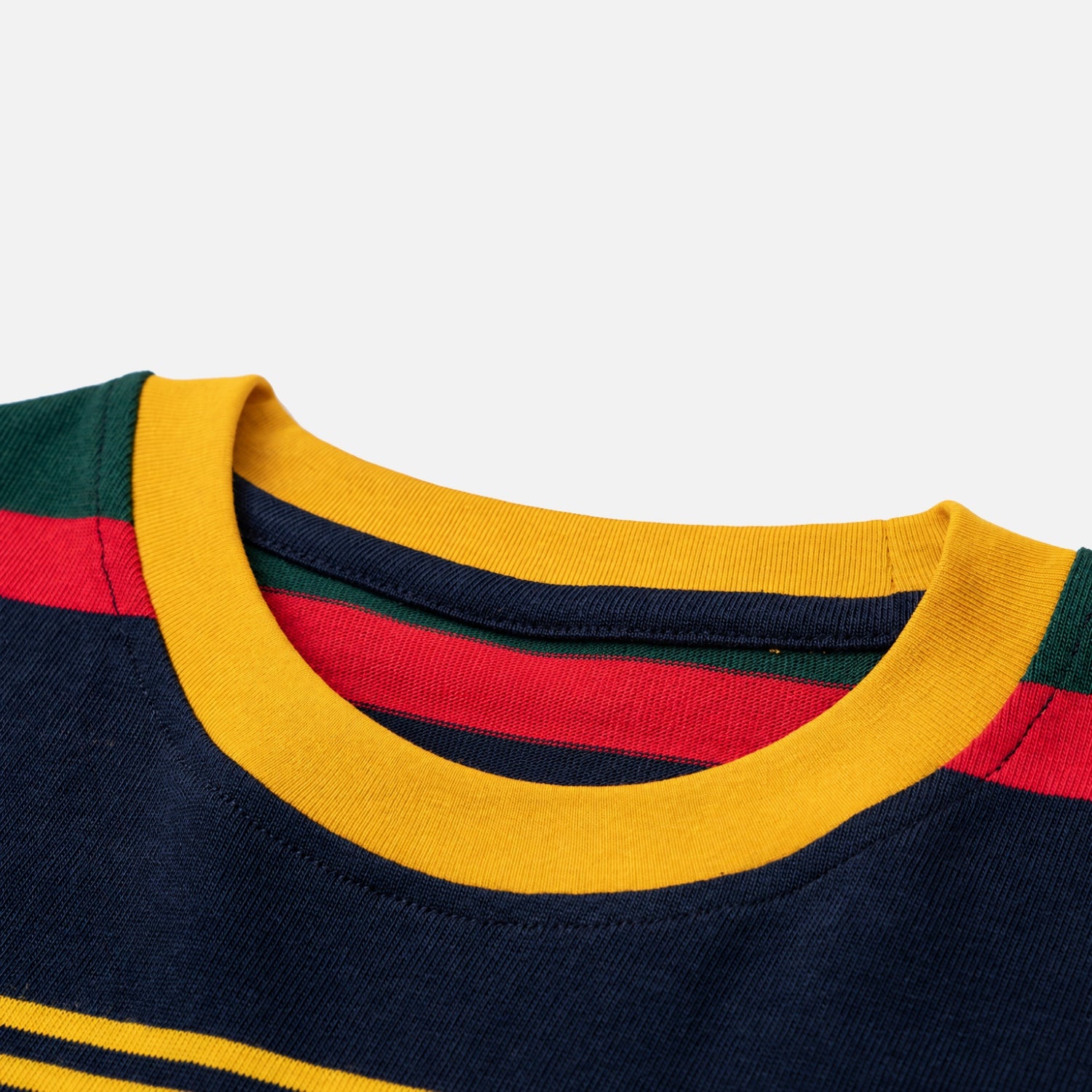 Heavyweight Striped Cotton Tee