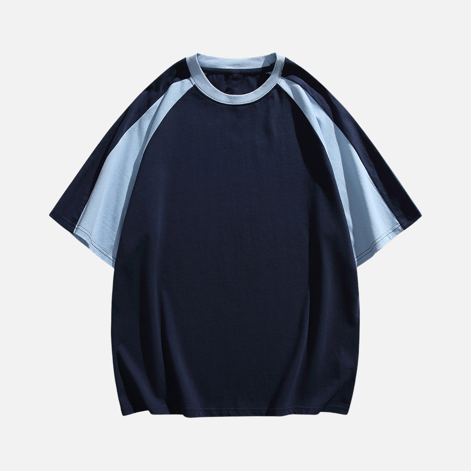 Classic Colorblock Raglan Tee – OLUOLIN