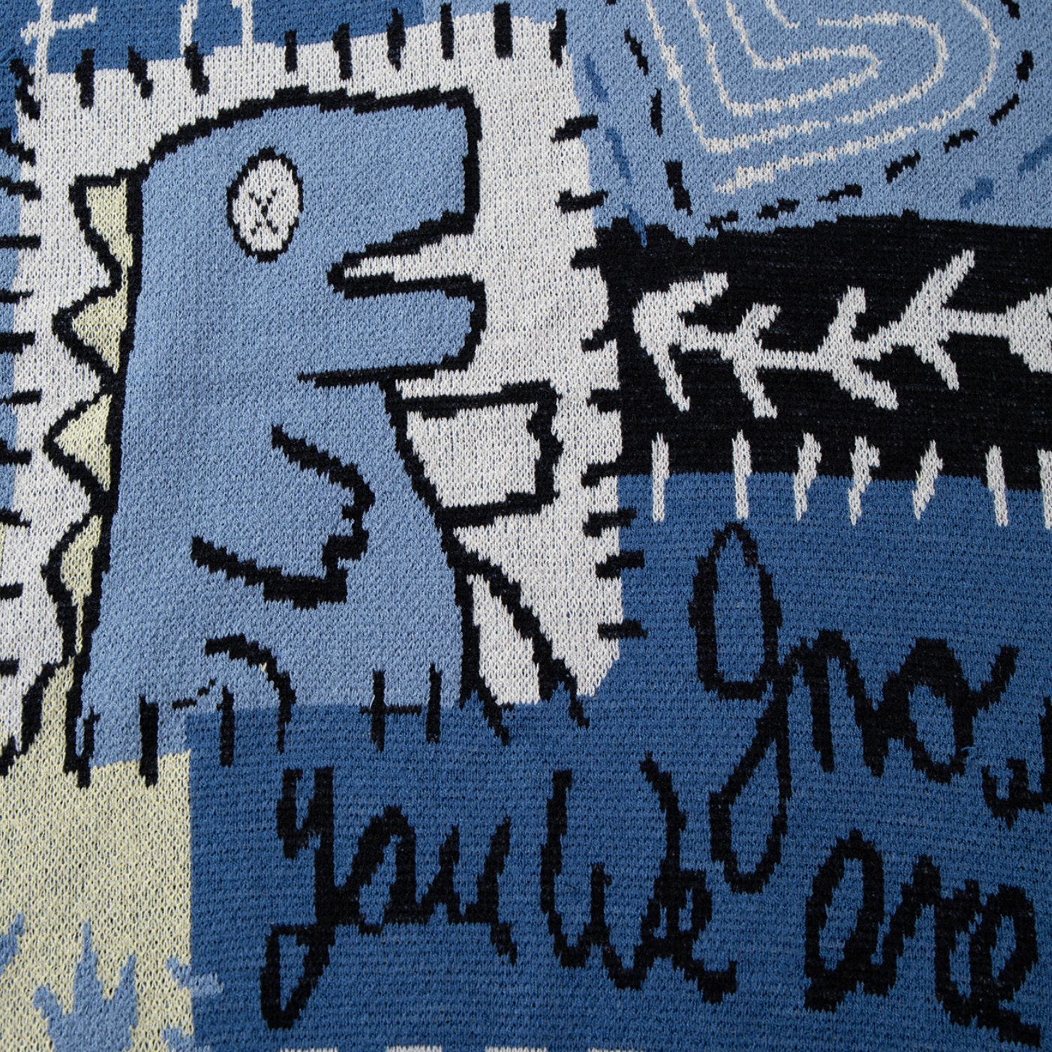 Dinosaur Hearts Jacquard Sweater