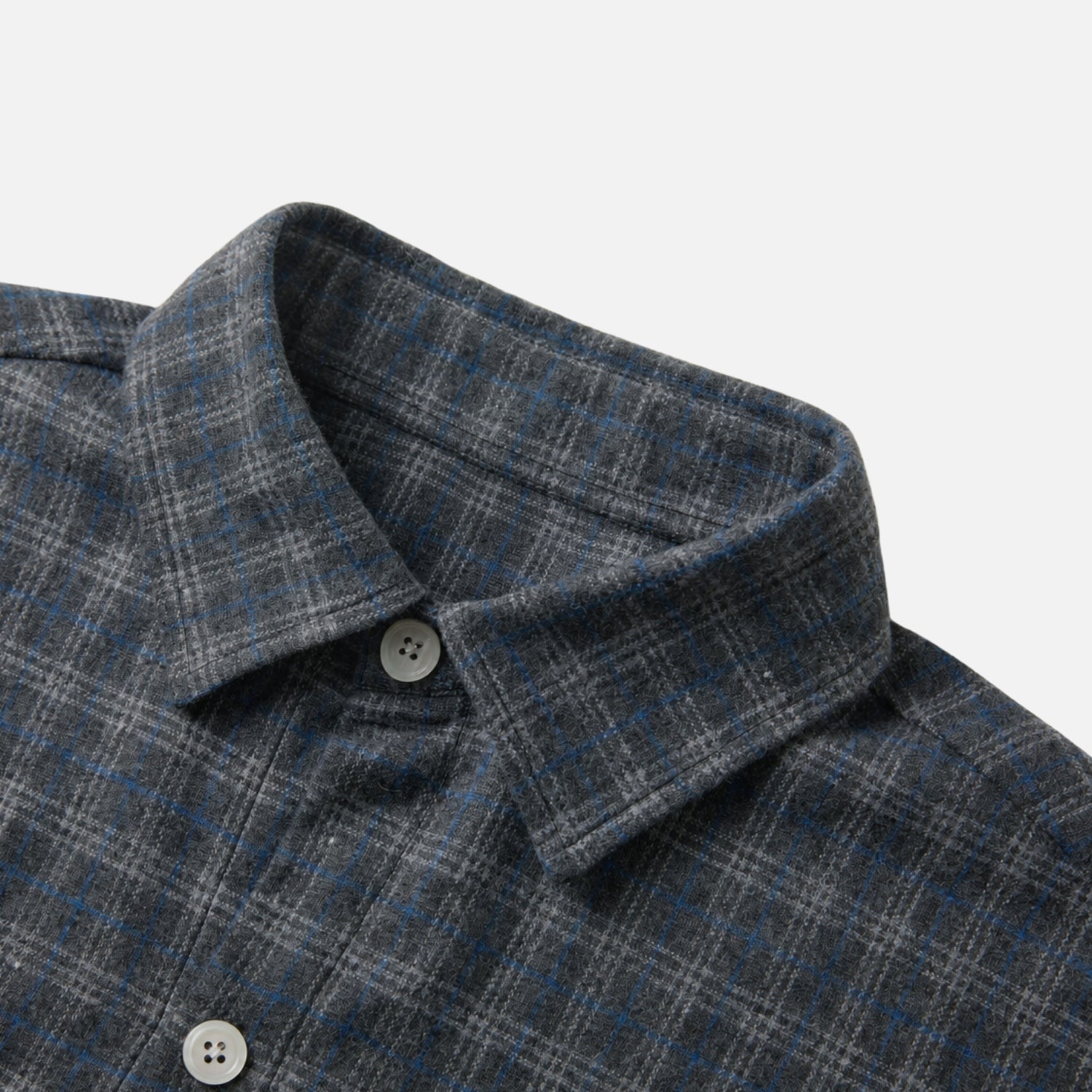 Vintage Plaid Brushed Shirt