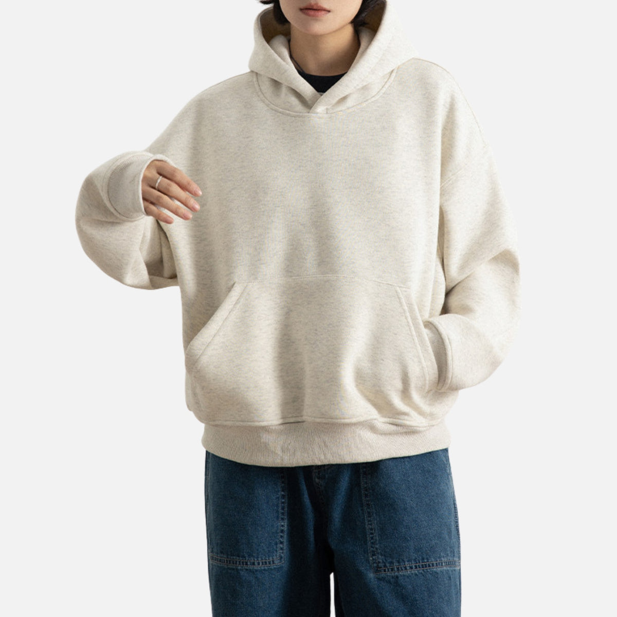 Heavyweight Solid Hoodie