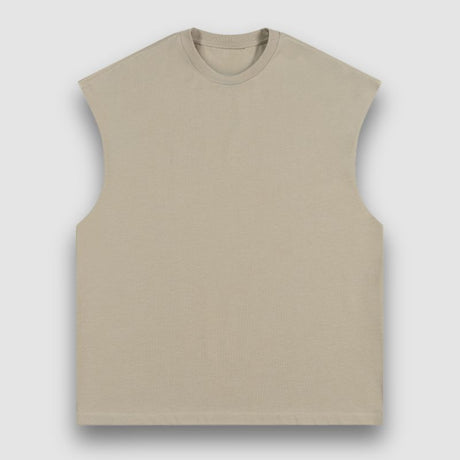 Simple Solid Color Vest