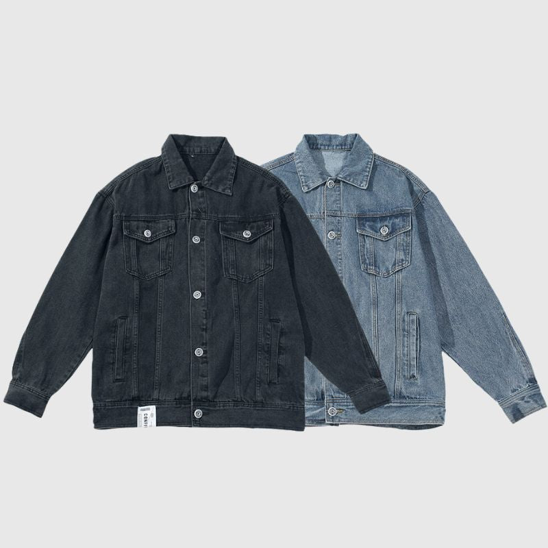 Label Design Denim Jacket