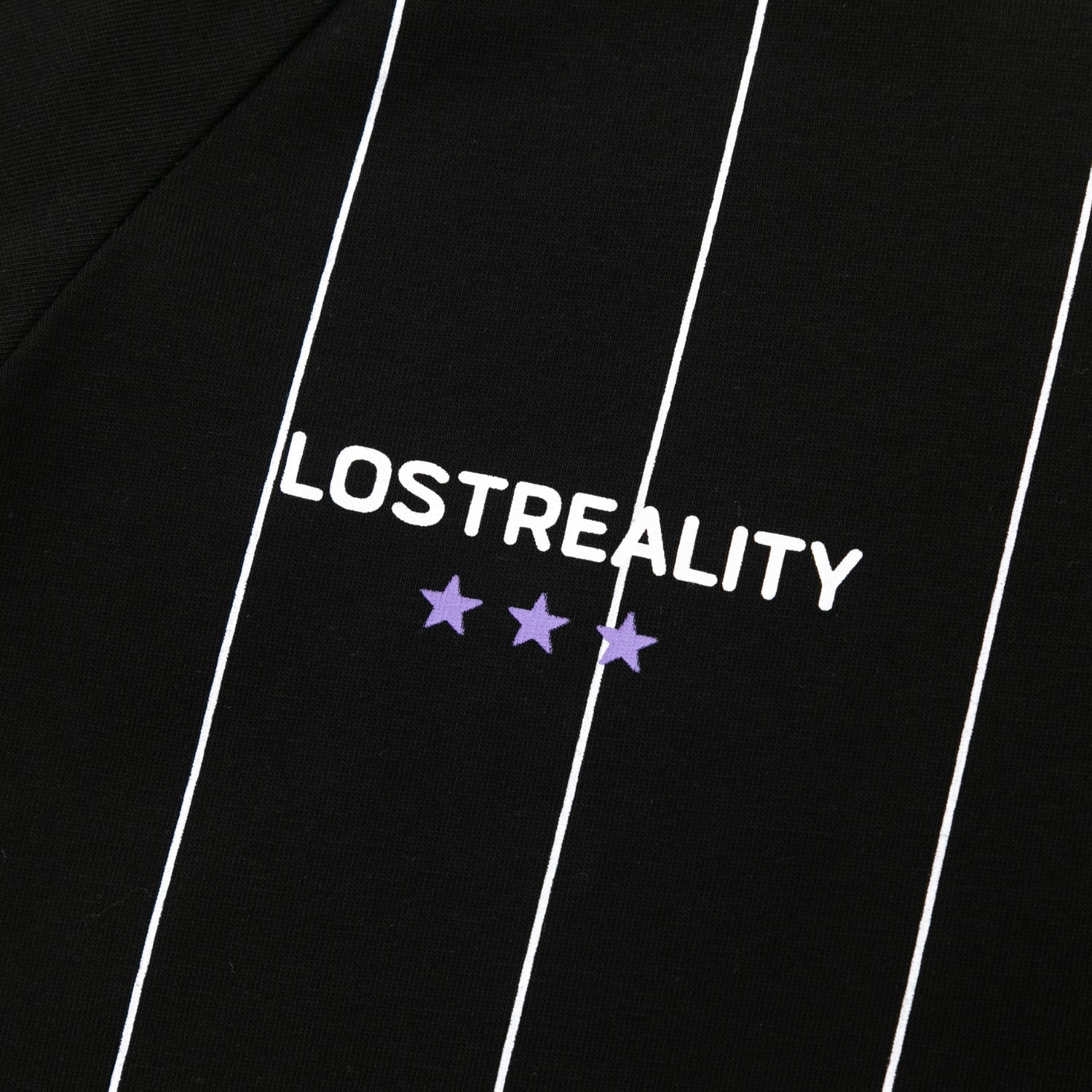 Gestreiftes Vintage-T-Shirt mit Grafikprint