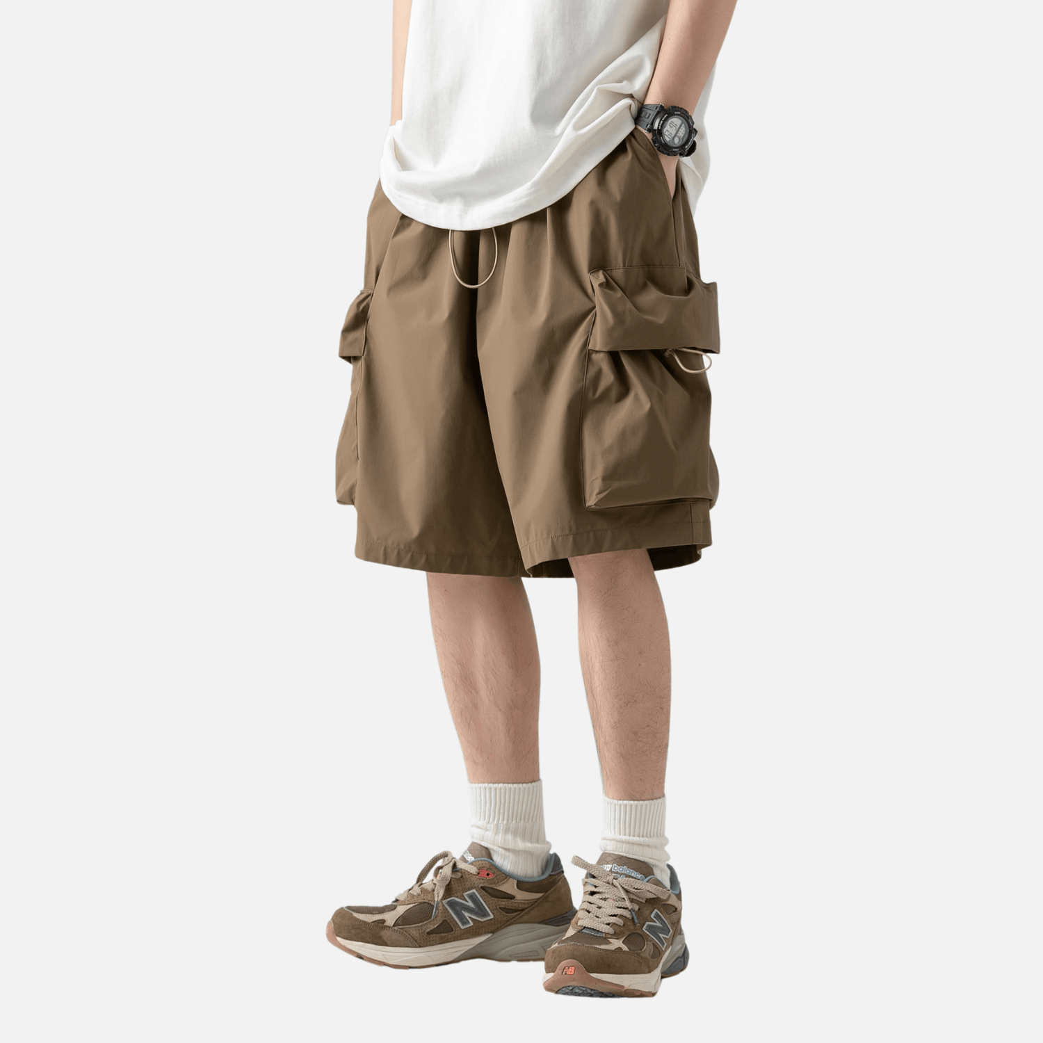 Utility Pocket Cargo Shorts