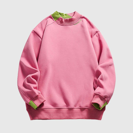 Colorblock Crewneck Hoodies