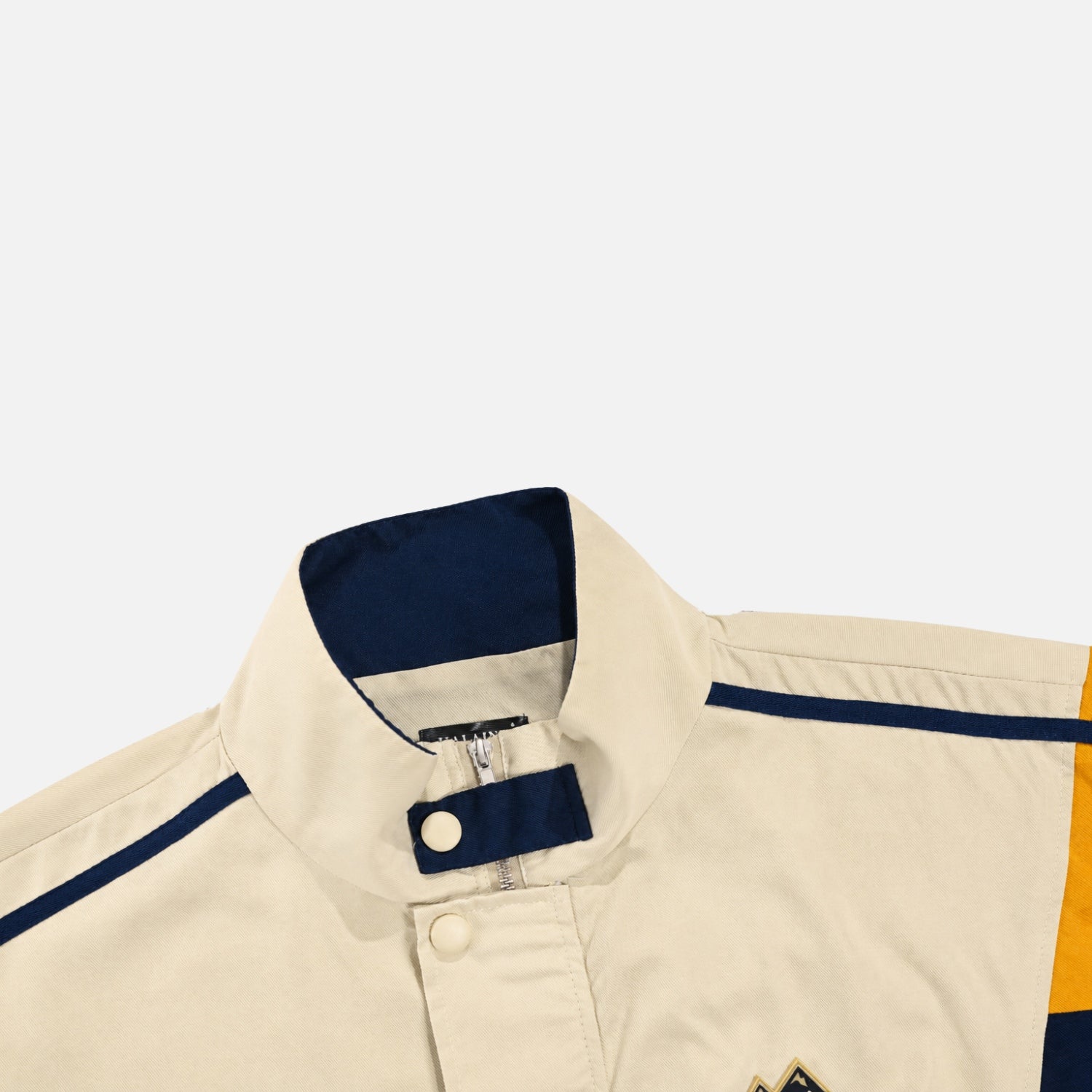 Colorblock Embroidered Jacket