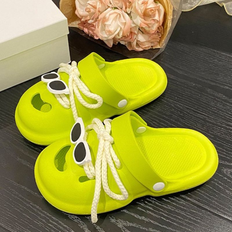 Cute Sunglasses Garden Clog