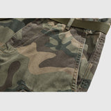 Camouflage Pocket Cargo Shorts