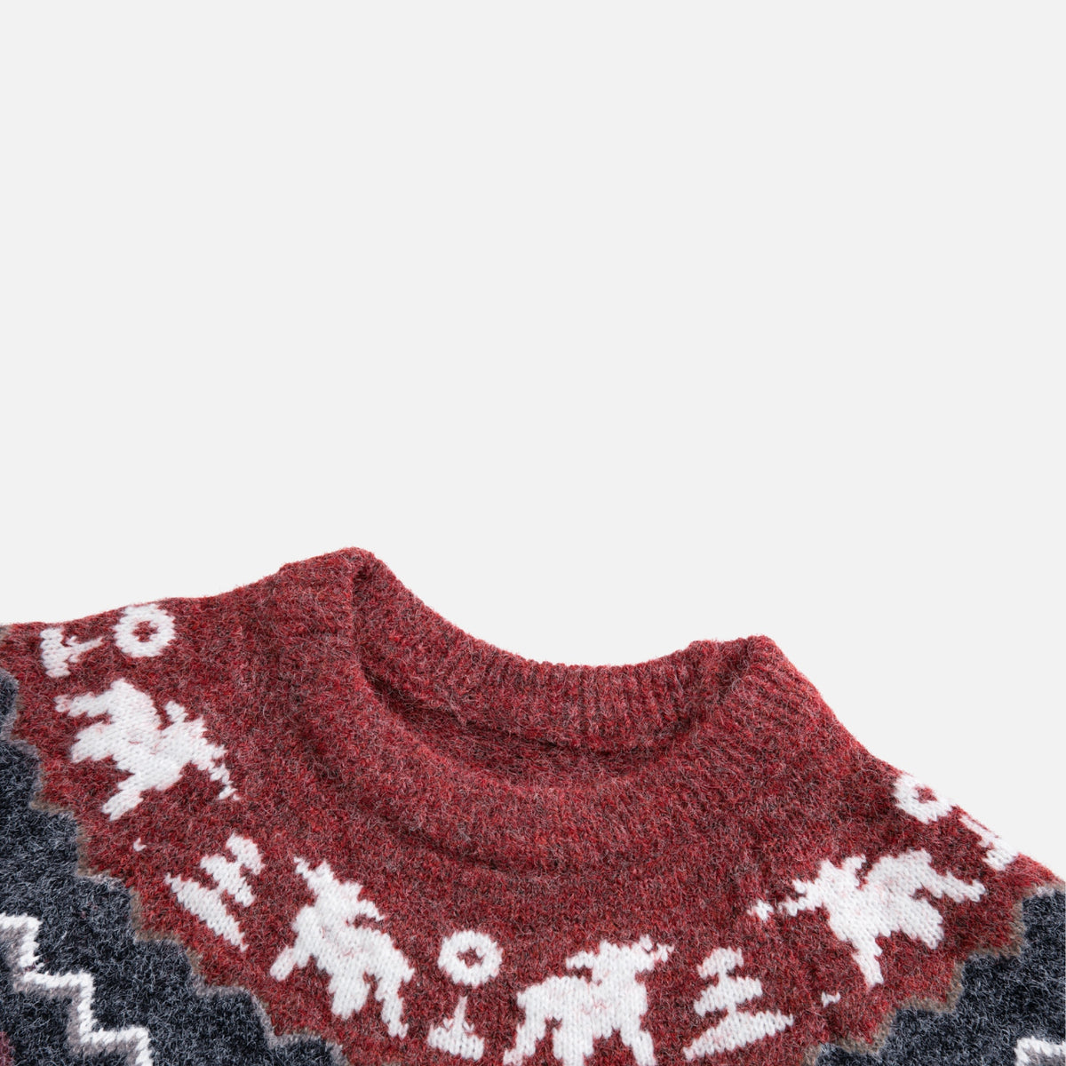 Vintage Fair Isle Jacquard Sweater