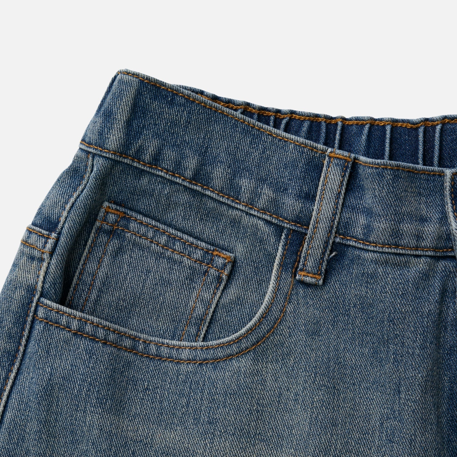 Washed Classic Baggy Jeans