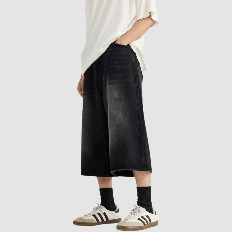 Gewaschene Jorts mit weitem Bein