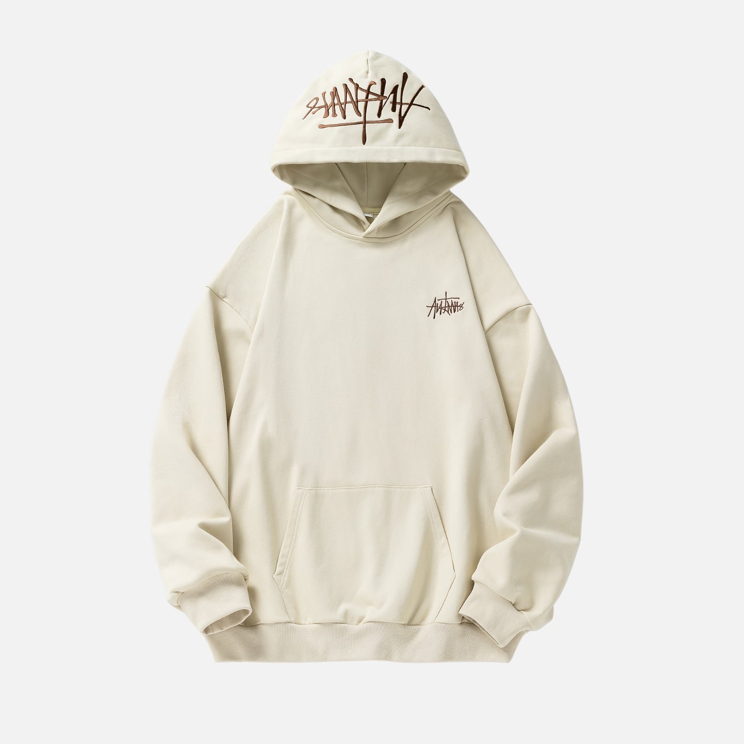 Heavyweight Hand-Drawn Embroidery Hoodie