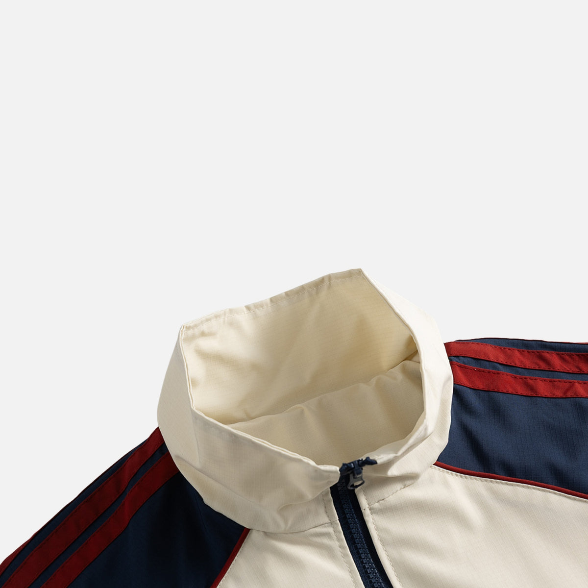 Colorblock Embroidered Utility Jacket