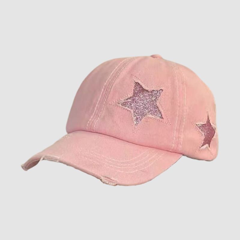 Distressed Star Baseball Cap