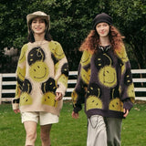 Smile Face Printed Pullover